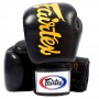 Fairtex BGV19 Боксерские Перчатки "Deluxe Tight-Fit" Черные